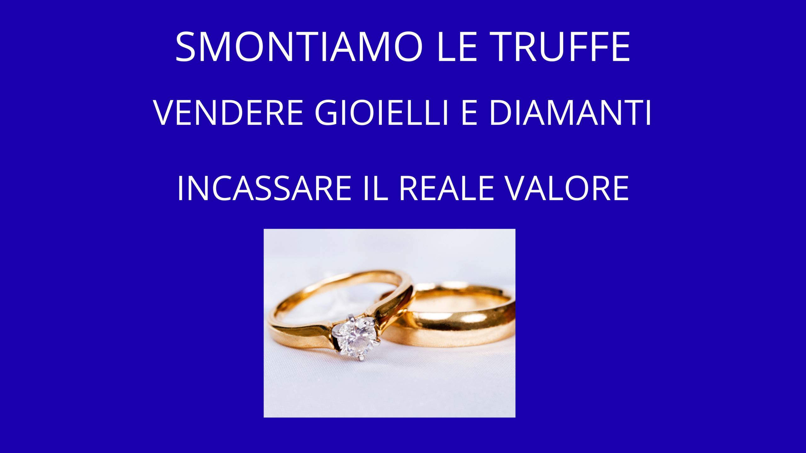 Vendere un anello con diamante e ottenere il reale valore. TG2 – RAI